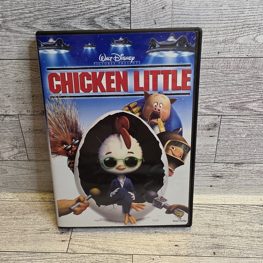 Chicken Little DVD 2005 Widescreen Disney Children Kids Movie
